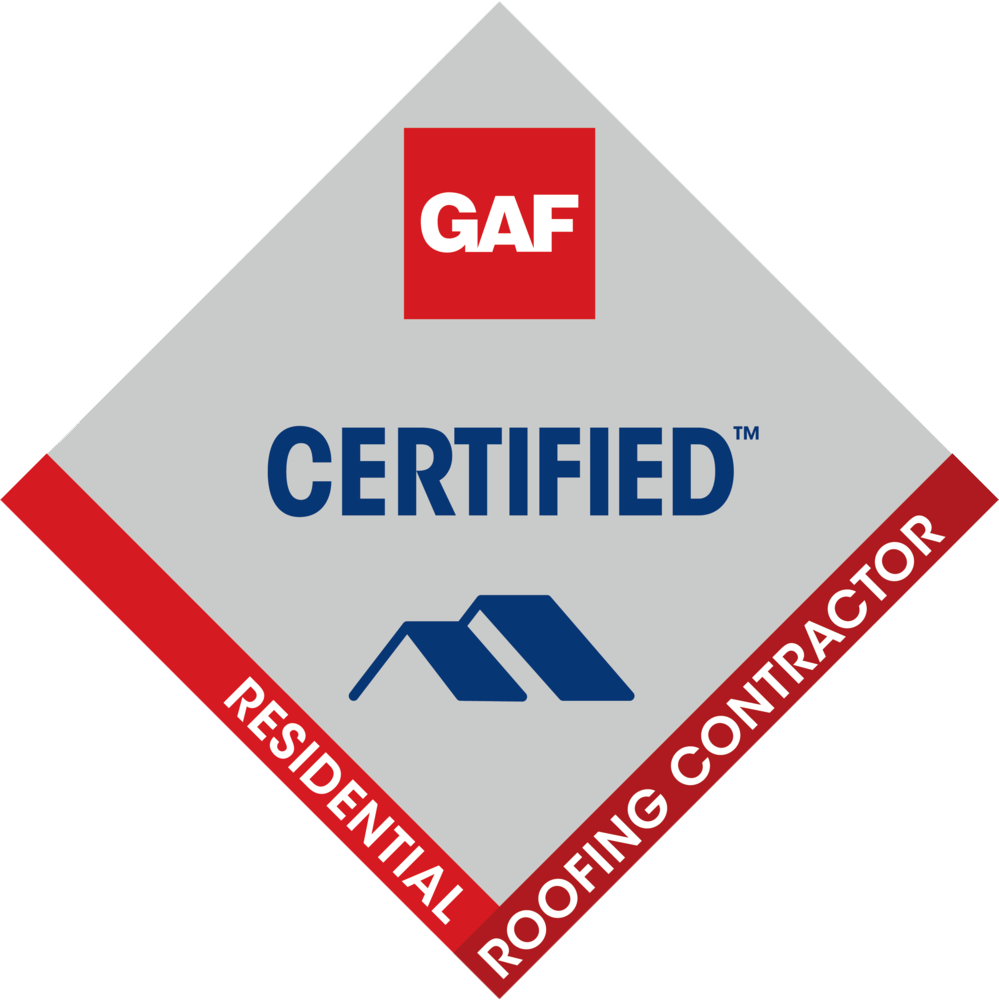GAF Certified Residential Roofing Contractor logo